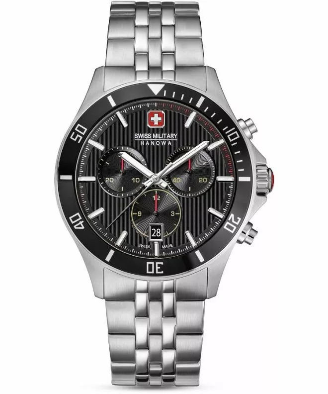 Zegarek męski Swiss Military Hanowa Flagship Heritage Chronograph SMWGI0007601