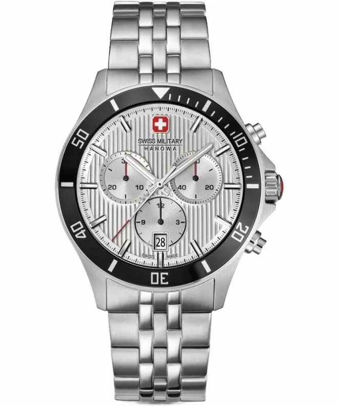 Zegarek męski Swiss Military Hanowa Flagship Heritage Chronograph SMWGI0007602