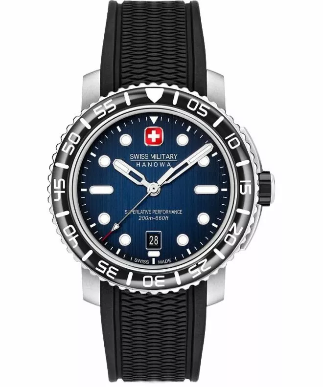 Zegarek męski Swiss Military Hanowa Black Marlin SMWGN0001706