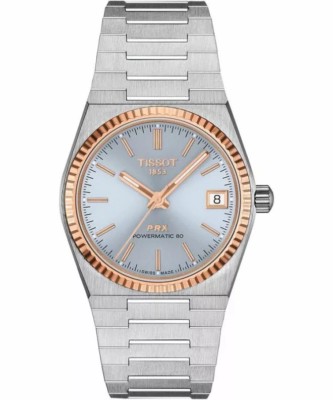 Zegarek Tissot PRX Gold Automatic T931.207.41.351.00 (T9312074135100)
