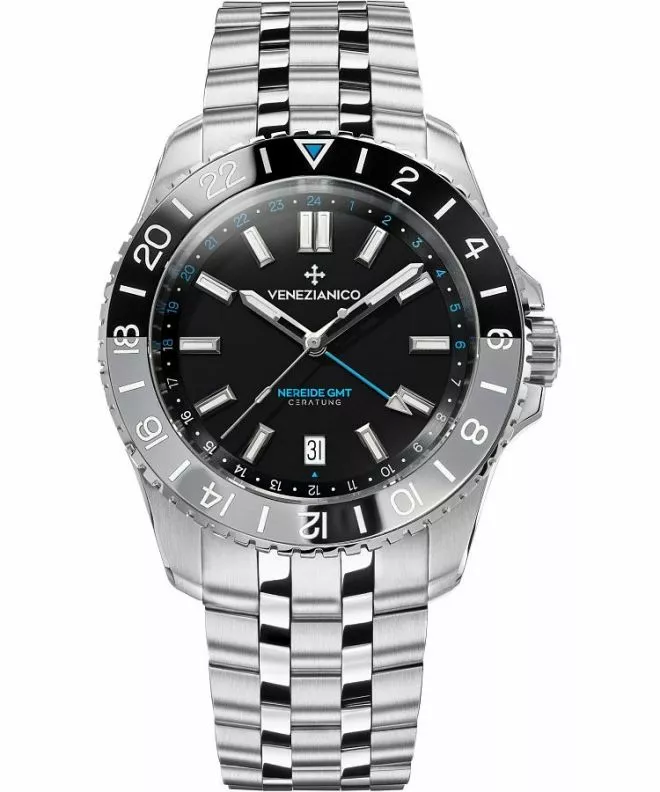 Zegarek męski Venezianico Nereide GMT Ceratung™ Automatic 4521500S