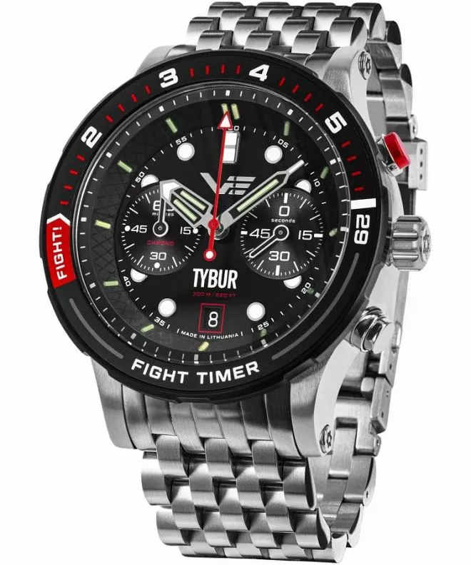 Zegarek męski Vostok Europe Batiscafos Marcin Tybura Tybur Chronograph Limited Edition SET 6S21-511ES14B