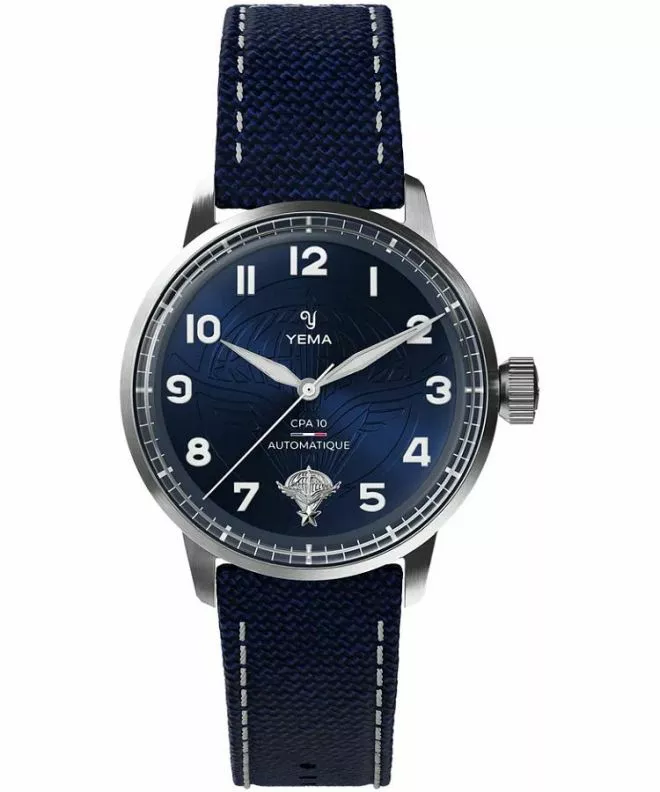 Zegarek męski Yema Flygraf Automatic Titanium 64.25.10.05.TN.D5