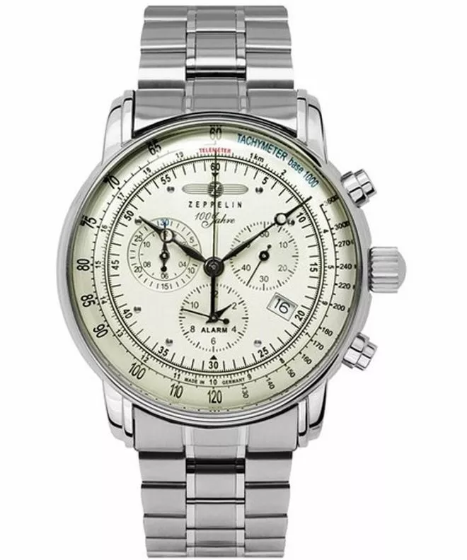 Zegarek męski Zeppelin 100 Jahre Chronograph 8680MB-3 (8680MB3)