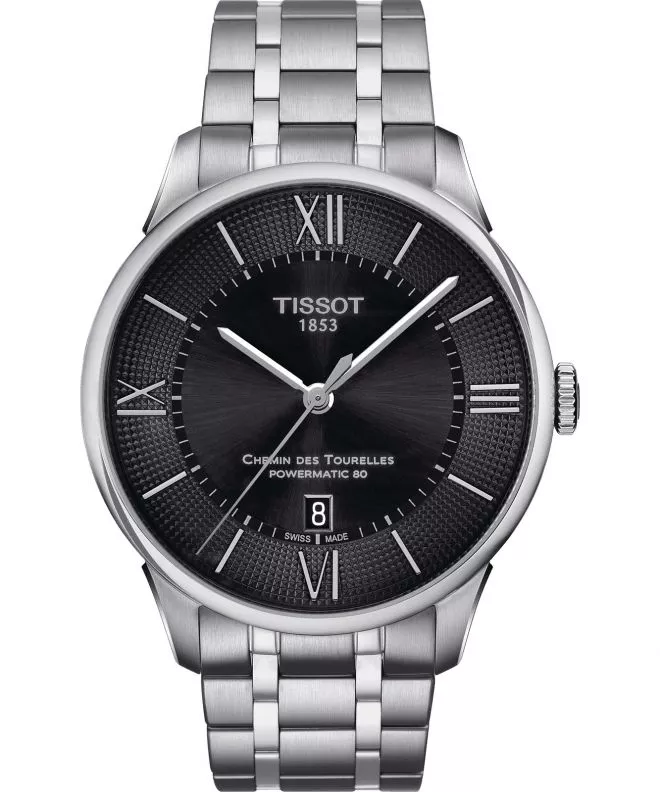 Zegarek męski Tissot Chemin Des Tourelles Powermatic 80 T099.407.11.058.00 (T0994071105800)