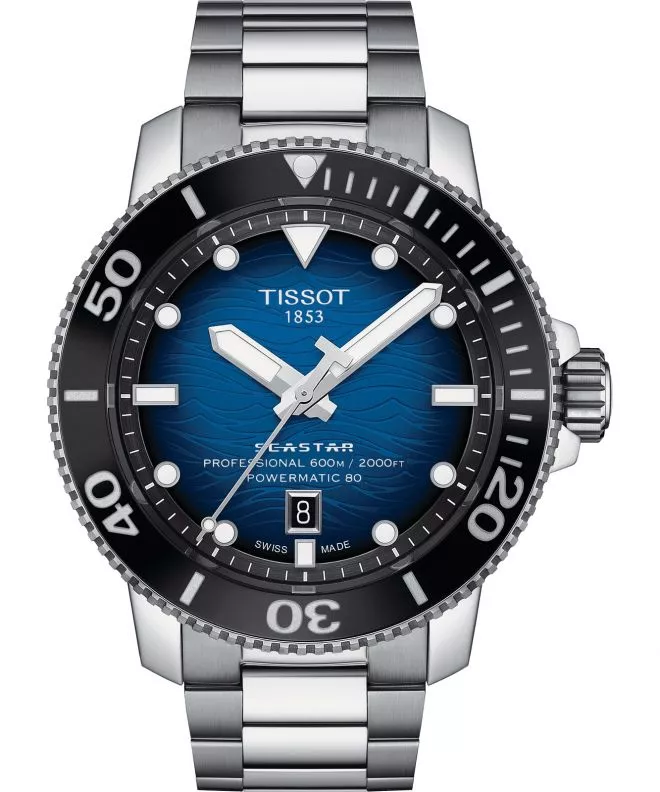 Zegarek męski Tissot Seastar 2000 Professional Powermatic 80 T120.607.11.041.01 (T1206071104101)
