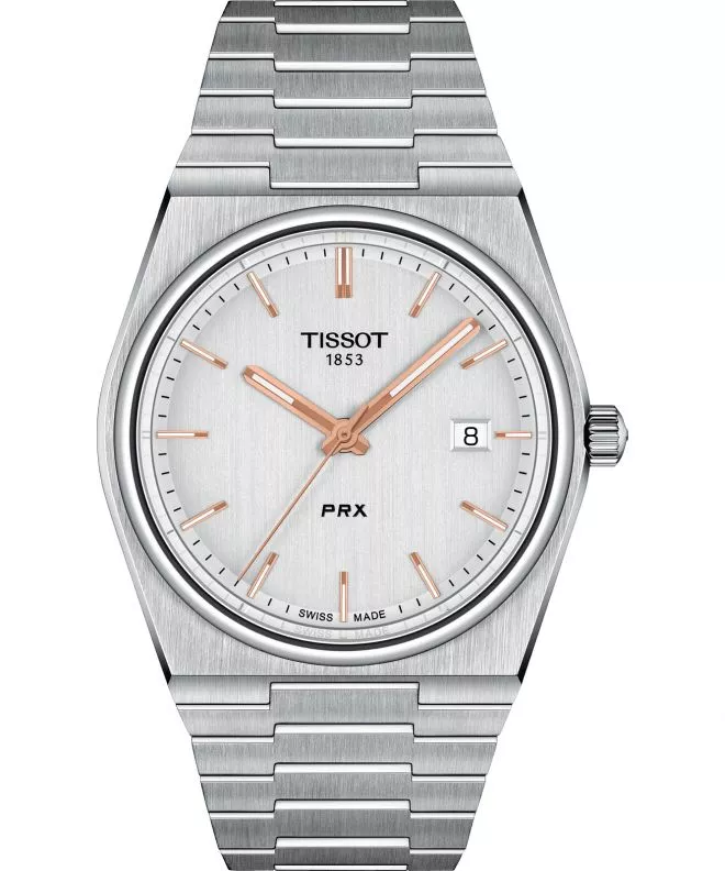 Zegarek męski Tissot PRX T137.410.11.031.00 (T1374101103100)