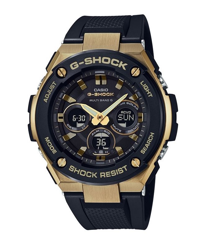 Zegarek męski Casio G-SHOCK G-Steel Solar Waveceptor GST-W300G-1A9ER