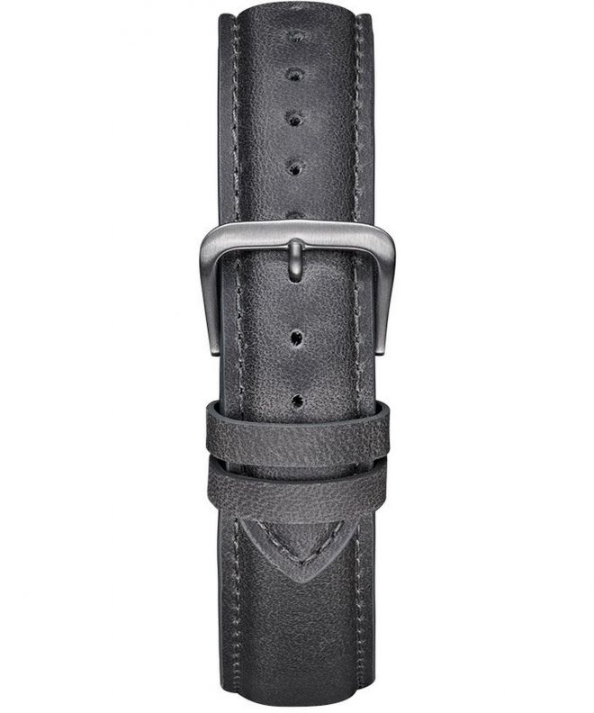 Pasek Meller Grey Gunmetal Leather 20 mm GST-1GREY