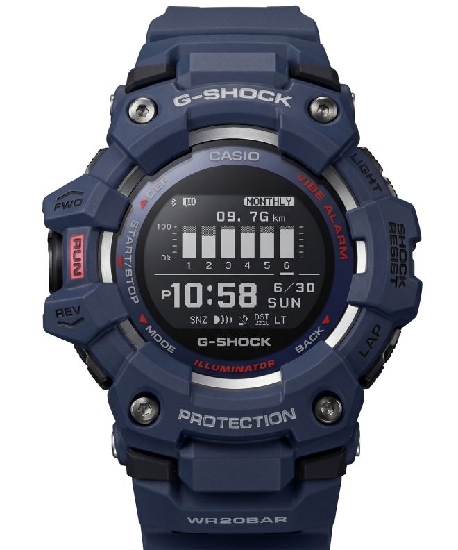 Zegarek Casio G-SHOCK G-SQUAD Bluetooth Sync Step Tracker GBD-100-2ER