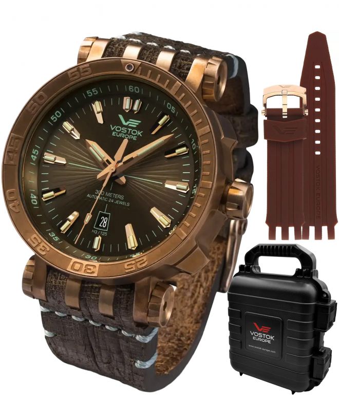 Zegarek męski Vostok Energia Rocket Bronze Automatic Limited Edition NH35A-575O285