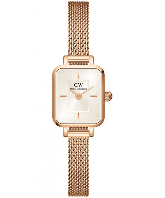 Zegarek damski Daniel Wellington Quadro Mini Melrose Champagne 15 DW00100651