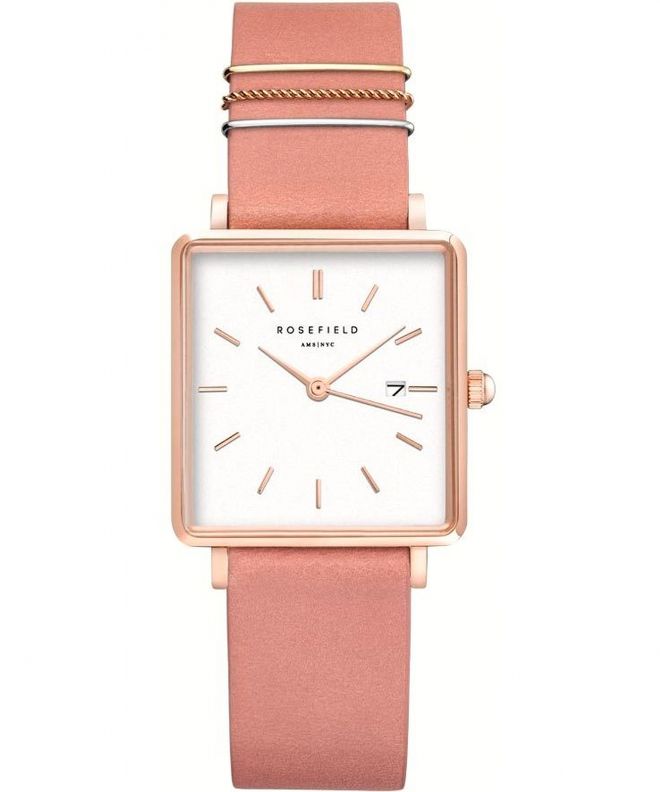 Zegarek damski Rosefield The Boxy QOPRG-Q026