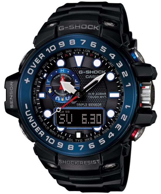 Zegarek męski Casio G-SHOCK Gulfmaster Radio Controlled GWN-1000B-1BER