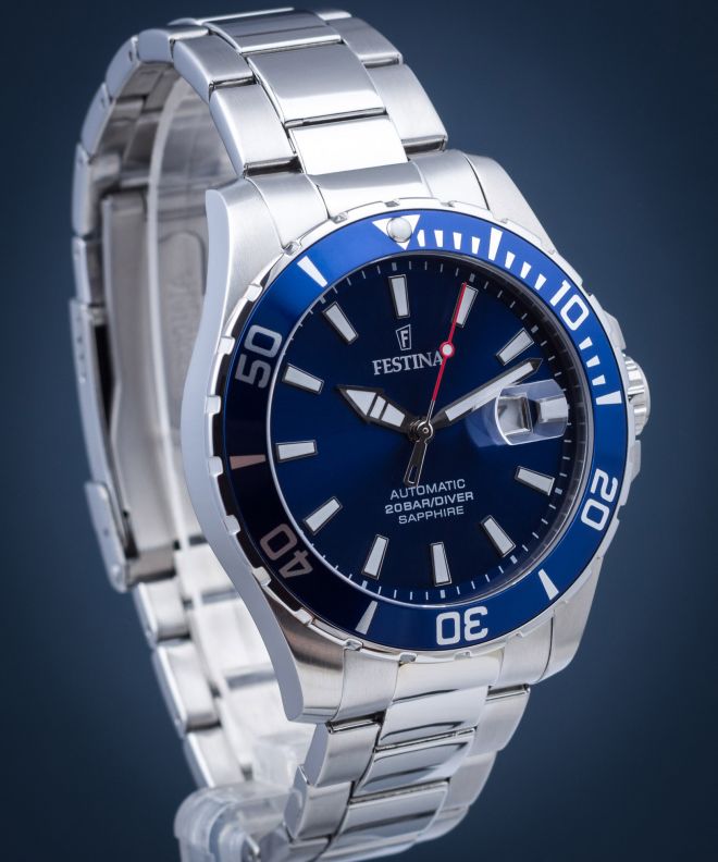 Zegarek męski Festina Diver Sapphire Automatic F20531/3