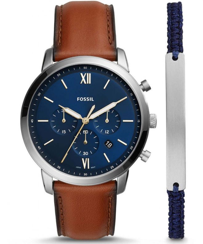 Zegarek męski Fossil Neutra Chronograph Gift Set FS5708SET