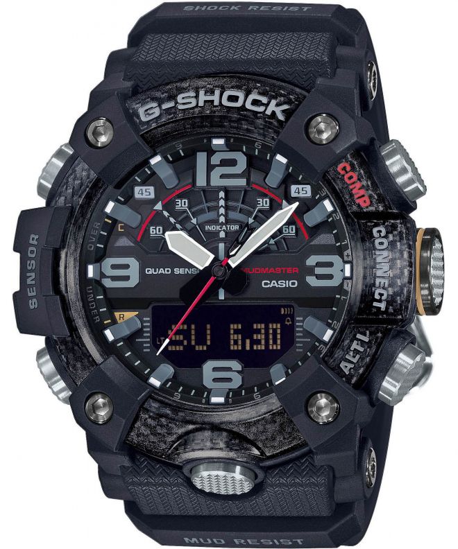 Zegarek Casio G-SHOCK Master of G Mudmaster Carbon Core Guard Quad Sensor Bluetooth Sync GG-B100-1AER