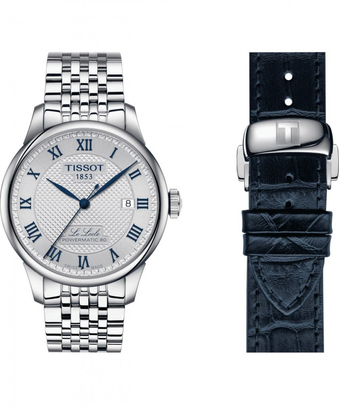 Zegarek męski Tissot Le Locle 20th Anniversary Edition Automatic Powermatic 80 SET T006.407.11.033.03 (T0064071103303)