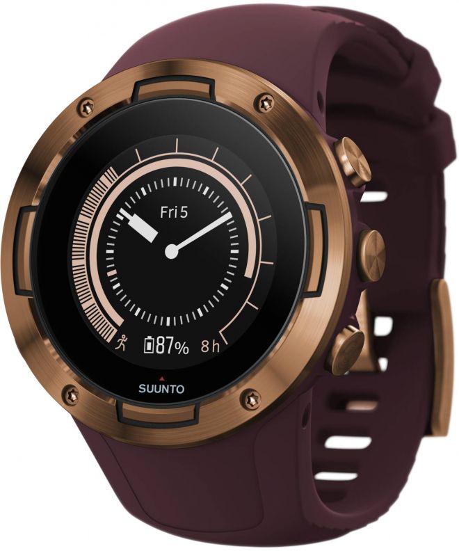 Smartwatch Suunto 5 Burgundy Copper Wrist HR GPS SS050301000