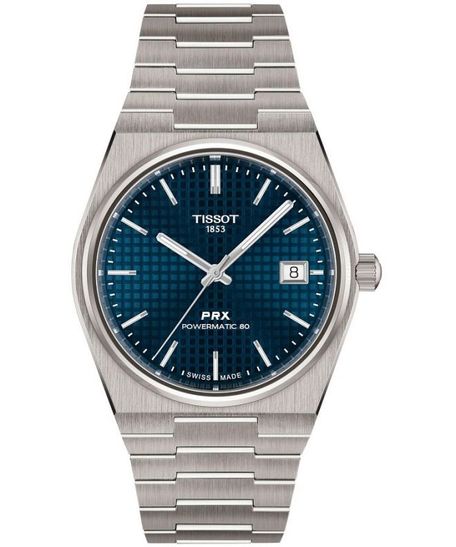 Zegarek męski Tissot PRX Powermatic 80 Automatic Titanium T137.807.44.041.00 (T1378074404100)