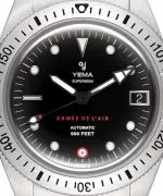 Zegarek męski Yema Superman French Air Force Steel Limited Edition YAA39-AMS
