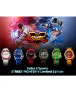 Zegarek męski Seiko Sports 5 Street Fighter V Limited Edition SRPF17K1