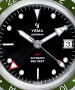 Zegarek męski Yema Superman GMT SUPGMT2020B39-ATPS