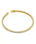 Bransoletka Bonore ze Złota próby 585 z diamentem 1,98 ct