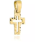 Krzyżyk Bonore ze złota próby 585 147904