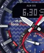 Zegarek męski Edifice Scuderia Toro Rosso Bluetooth Sync LCD Solar ECB-800TR-2AER