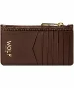Etui zamykane na zamek Wolf Signature Brown