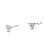 Kolczyki Bonore ze Złota próby 585 z diamentem 0,09 ct