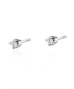 Kolczyki Bonore ze Złota próby 585 z diamentem 0,16 ct