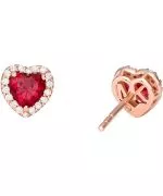 Kolczyki Michael Kors Jewellery Srebro 925 + Różowe złoto 14K MKC1519BG791