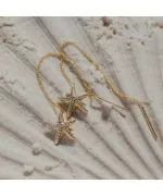 Kolczyki Paul Hewitt Sea Star Eardrop Gold PH-JE-1099