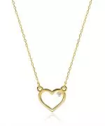 Łańcuszek Bonore 42 - 45 cm ze Złota próby 585 z diamentem 0,005 ct