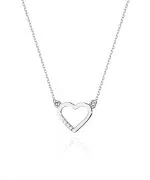 Łańcuszek Bonore 42 - 45 cm ze Złota próby 585 z diamentem 0,015 ct