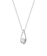 Łańcuszek Bonore 42 - 45 cm ze Złota próby 585 z diamentem 0,08 ct