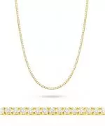 Naszyjnik Bonore ze Złota próby 585 z diamentem 4,38 ct