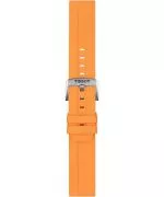 Pasek Tissot Silicone Orange 22 mm