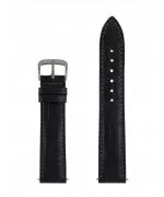 Pasek Zeppelin Black Leather 20 mm