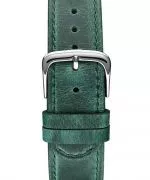 Pasek Meller Green Silver Leather 20 mm PST-1GREEN2