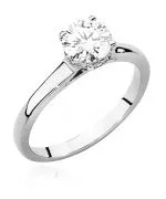 Pierścionek Bonore ze Złota próby 585 z diamentem 0,76 ct