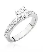 Pierścionek Bonore ze Złota próby 585 z diamentem 0,94 ct