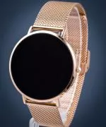 Smartwatch damski Garett Verona złoty stalowy 5904238484494