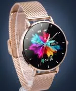 Smartwatch damski Manta Alexa Złoty SET SWU501GD