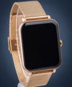 Smartwatch damski Garett GRC CLASSIC Gold steel 							 5904238484821