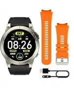 Smartwatch Manta Activ X GPS Srebrny SET SWA001SL (SWA001SV)