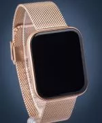 Smartwatch damski Garett GRC MAXX Gold steel 5904238484784