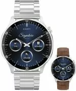 Smartwatch Garett Signature Prime Silver Solid SET